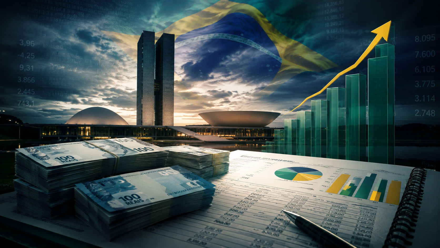 Gastos públicos do governo brasileiro atingem patamar recorde e aumentam pressão sobre as contas públicas