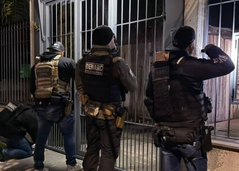 Operação Nocaute combate tráfico de drogas e comércio ilegal de armas