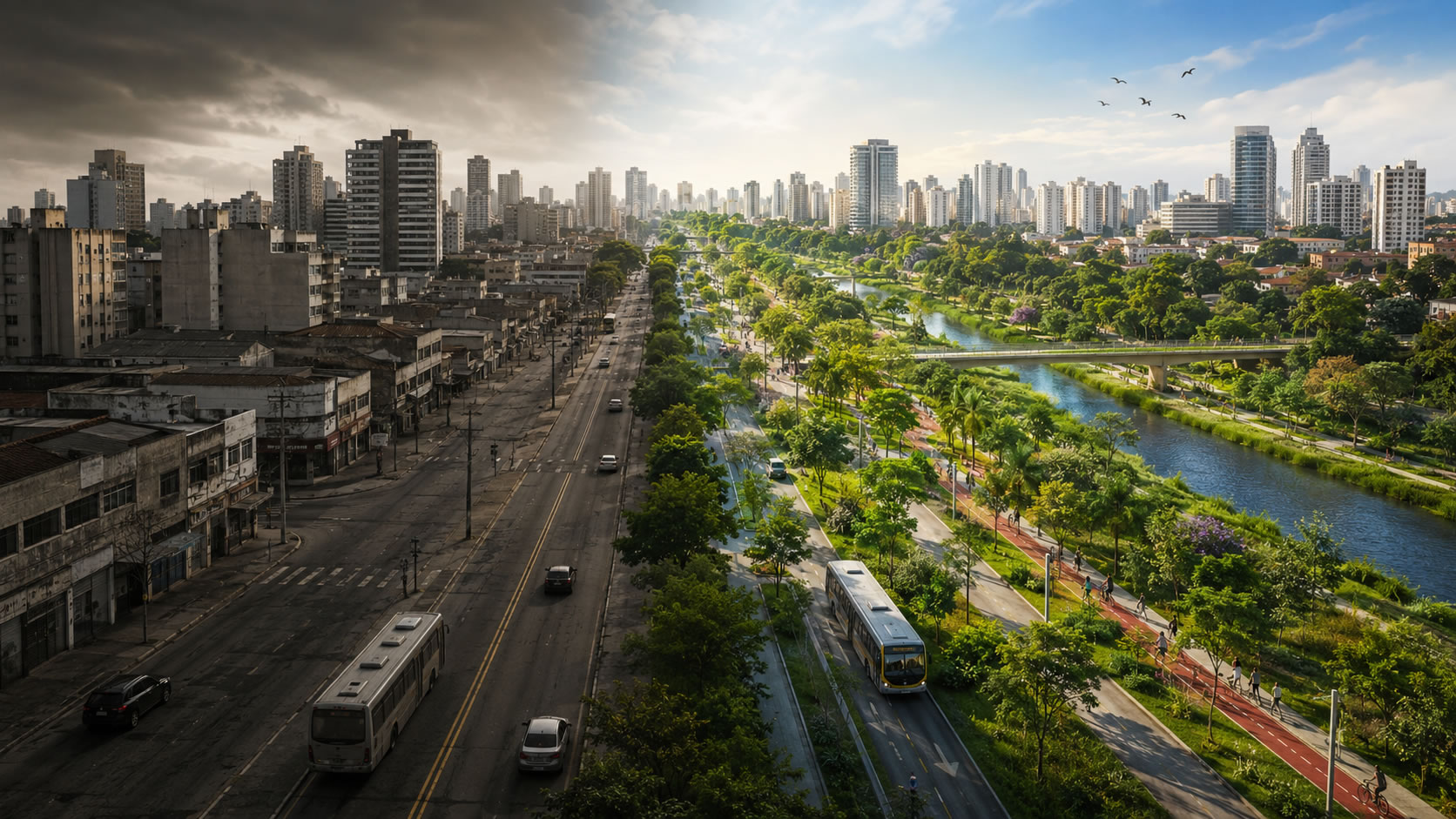 Cidades precisam trazer a floresta de volta para enfrentar calor e eventos extremos, alertam pesquisadores