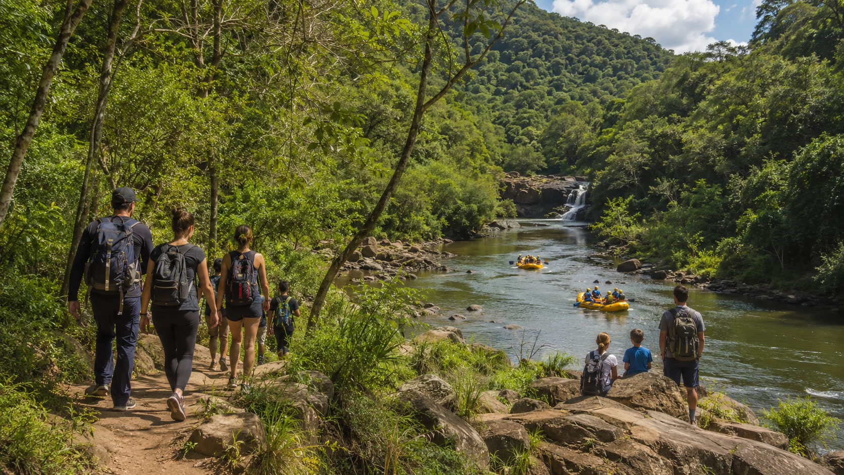 Turismo de natureza no Vale do Paranhana ganha força com rios, cascatas, trilhas e aventura